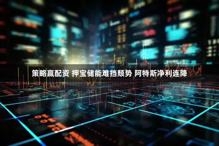 策略赢配资 押宝储能难挡颓势 阿特斯净利连降