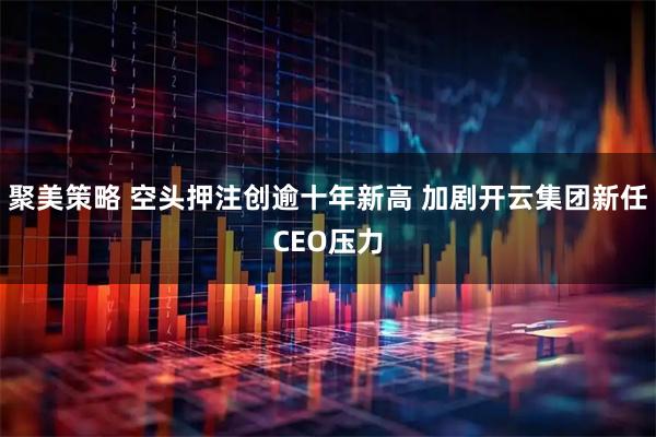 聚美策略 空头押注创逾十年新高 加剧开云集团新任CEO压力